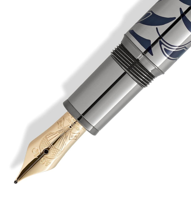 Montblanc fountain pen Around the World Solitaire LeGrand, imported from the UK