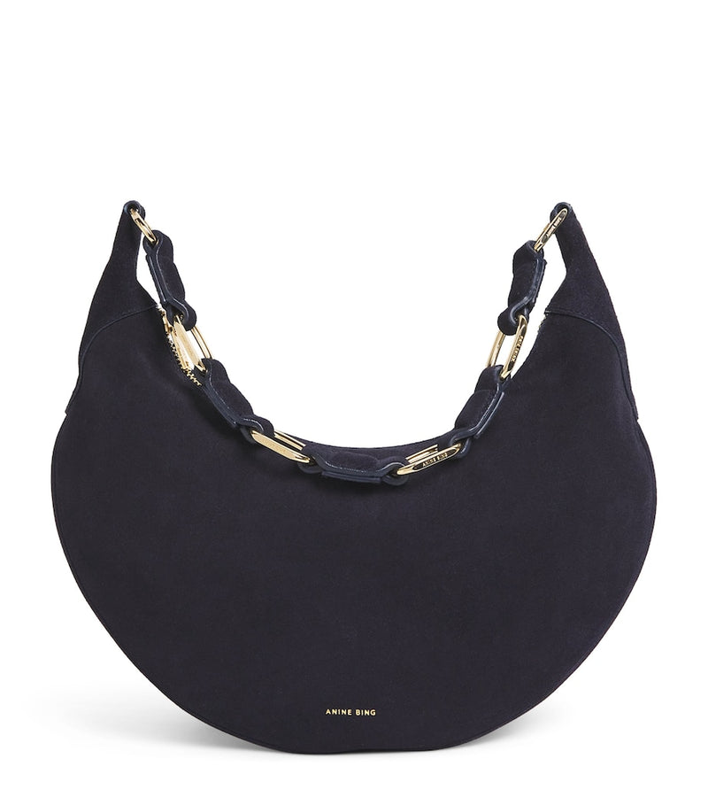 ANINE BING suede Kate shoulder bag imported from the UK