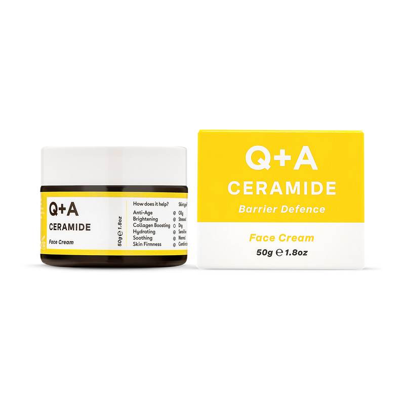 Q+A Ceramide Day Face Cream 50g (British brand)