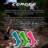 Comodo compression running socks unisex knee high, imported from the UK