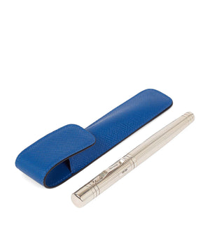 Panama Leather Pen Sleeve with Cross-Grain Finish