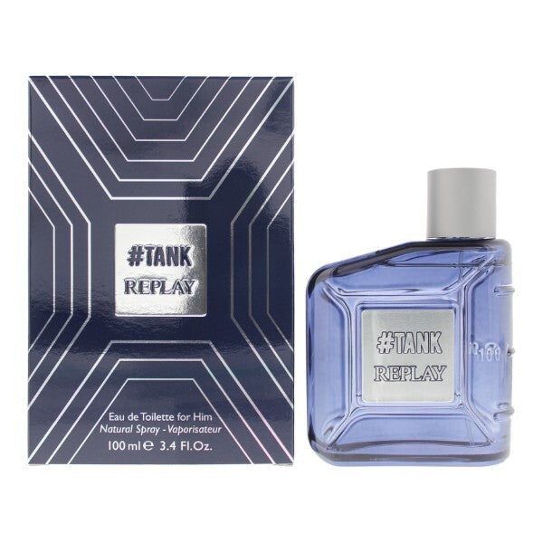 Replay Tank For Him Eau de Toilette 100ml, imported from the UK