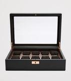 WOLF vegan leather 10-piece watch box, imported from the UK