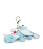 Jellycat Sky Dragon bag charm plush toy, UK version