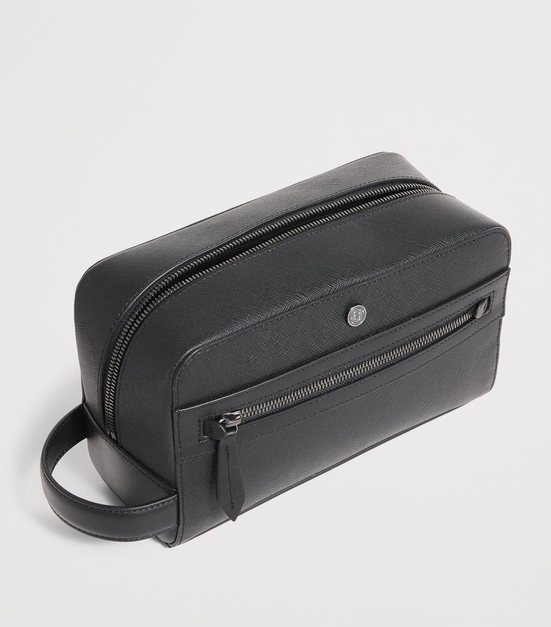 Harrods leather wash bag, UK version