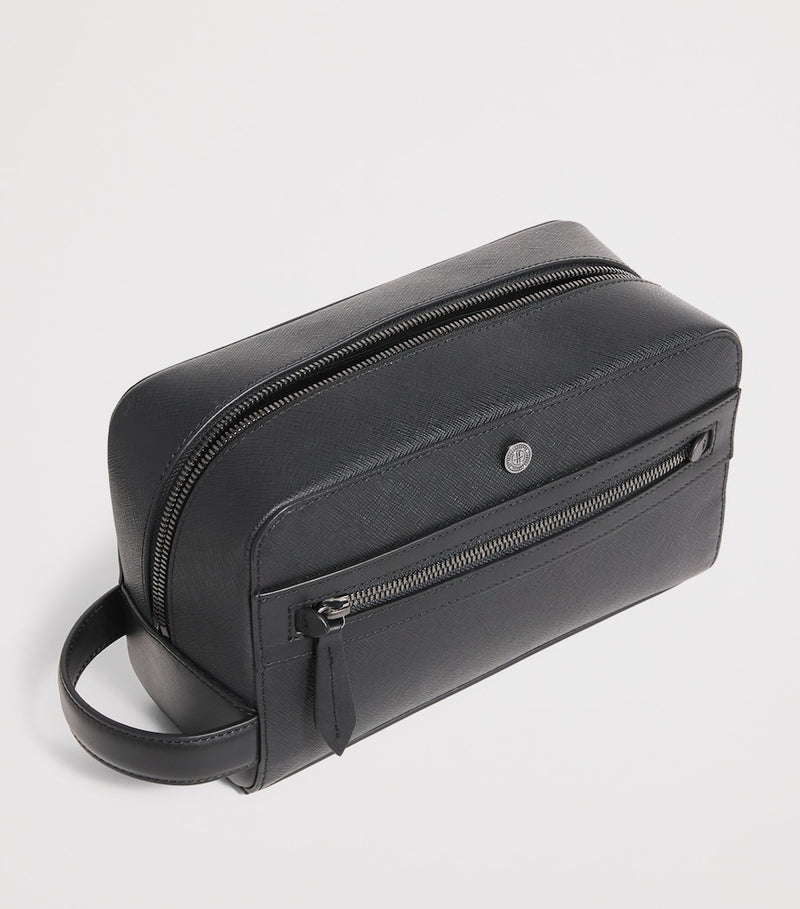 Harrods leather wash bag, UK version