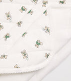 Harrods cotton bear blanket 100x107cm, imported from the UK