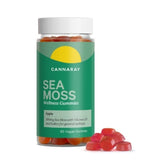 Cannaray sea moss gummies apple 60 count, UK version