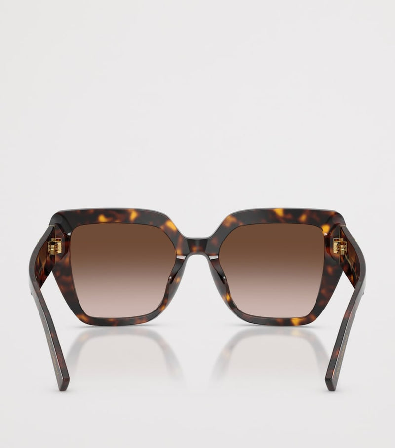 Dolce&Gabbana tortoise square cat-eye sunglasses Italian luxury - British product