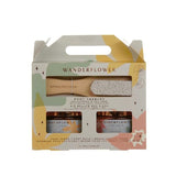 Wanderflower Foot Therapy Gift Set 3 Piece (British brand)