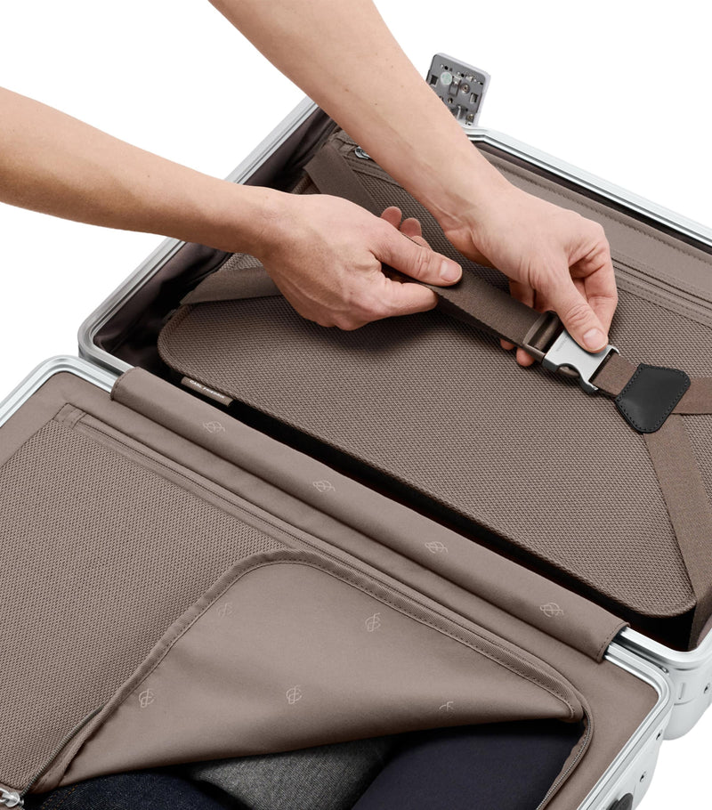 Carl Friedrik Carry-On Suitcase 56cm aluminium (British brand)