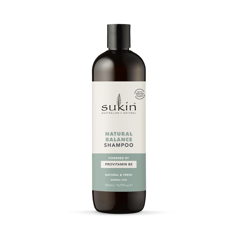 Sukin Natural Balance Shampoo 500ml (British brand)