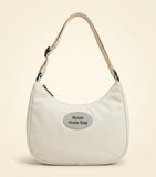 Burberry Check Horseshoe quilted nylon cross-body bag, UK version