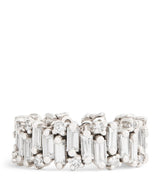 Harrods Suzanne Kalan White Gold and Diamond Audrey Shimmer Eternity Ring- Buy online at McGrocer