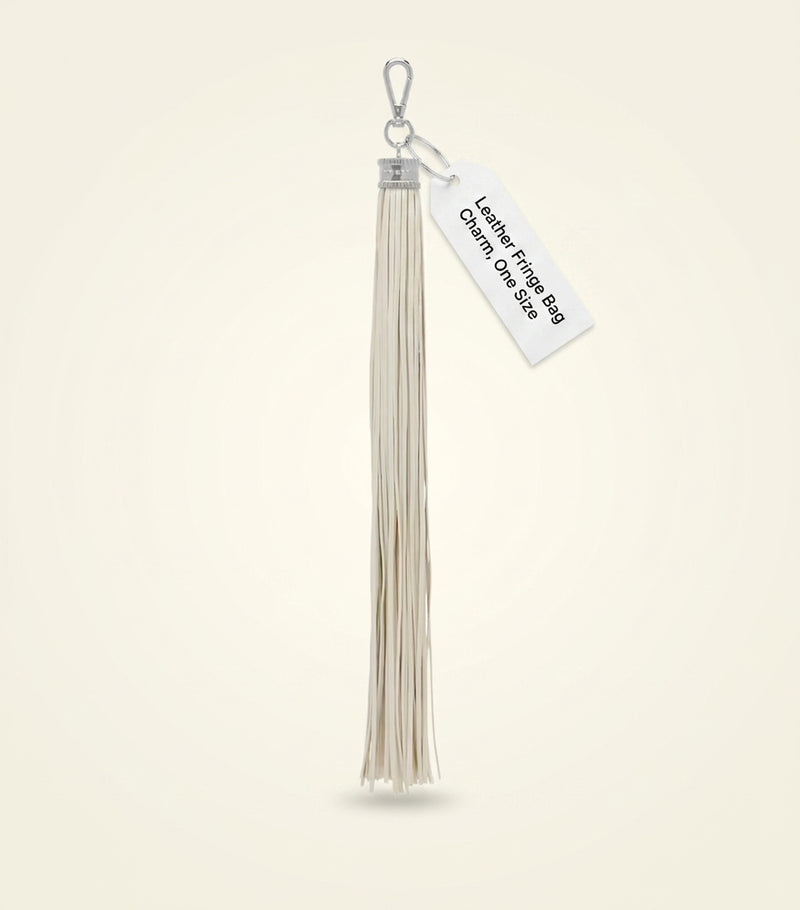 McQueen leather tassel charm H37cm (British brand)