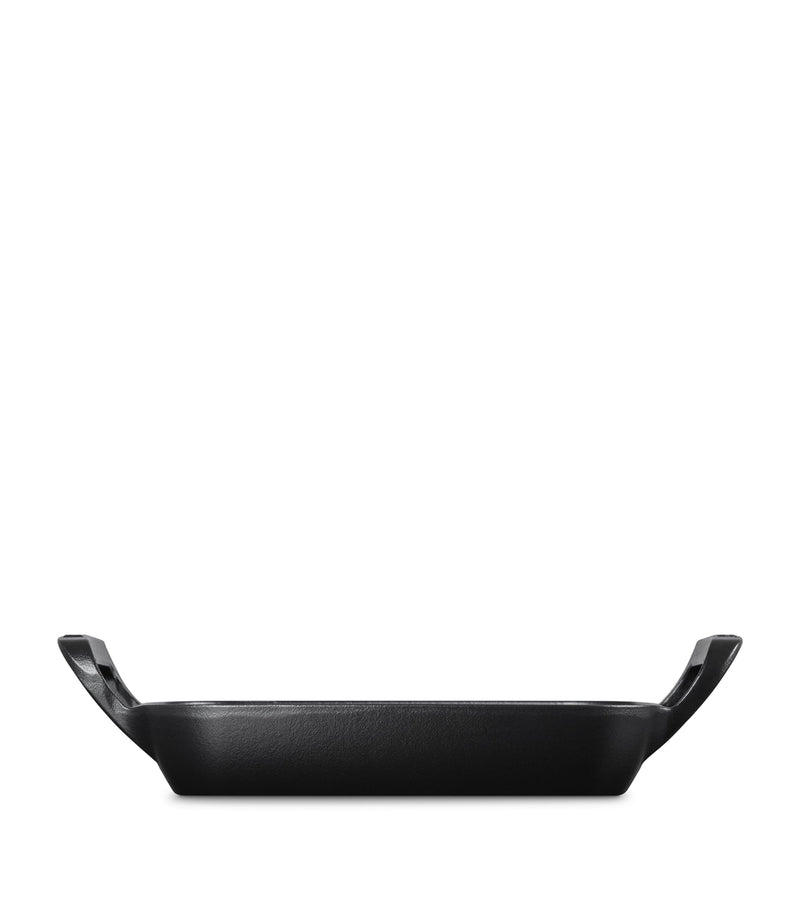 Le Creuset cast iron square BBQ grill 26cm, UK version