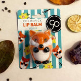 COSMEPICK Vanilla Fox lip balm 3x6g, imported from the UK