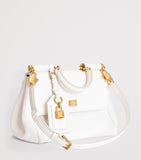 Dolce&Gabbana My Sicily top-handle bag in plongé calfskin, imported from the UK