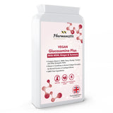 Superdrug Pharmanostix Vegan Glucosamine Plus Joint Support Supplement 120 Capsules- Buy online at McGrocer