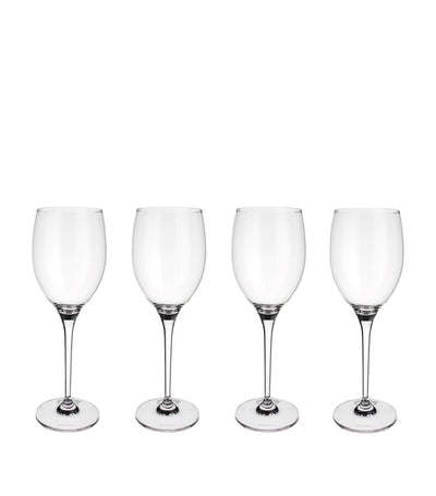 Harrods Villeroy & Boch Maxima White Wine Goblets Set of 4 (125ml)- Buy online at McGrocer