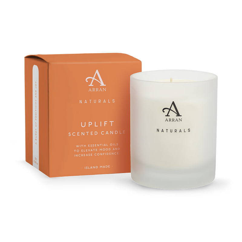 ARRAN Naturals Bergamot and Grapefruit candle 145g (British brand)