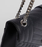 Saint Laurent medium envelope matelassé shoulder bag (British brand)