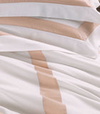 Frette Cotton Breeze border king sheet set (British brand)