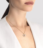Bvlgari Bvlgari rose gold mother-of-pearl diamond necklace, imported from the UK