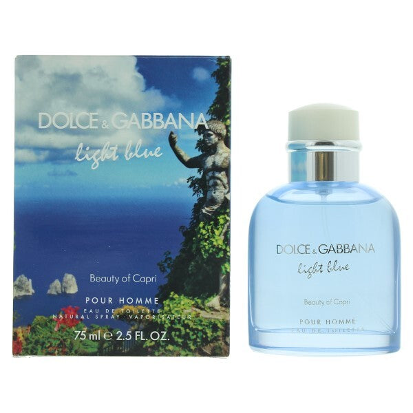Dolce & Gabbana Light Blue Beauty of Capri EDT 75ml - British product