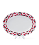 Harrods Vienna Secession Graphic Serving Plate 34cm- Buy online at McGrocer