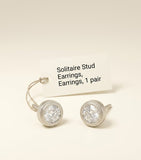 Cartier white gold diamond earrings - British product