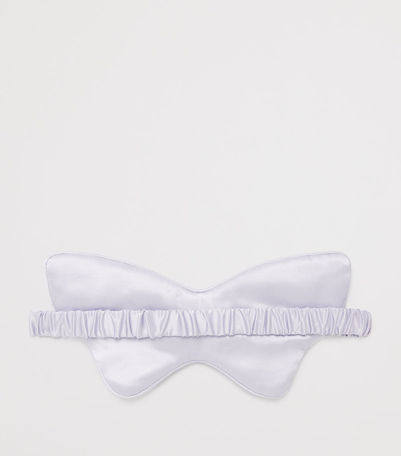 MANITO mulberry silk butterfly eye mask with rhinestones - British product