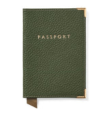Harrods Aspinal Of London Leather Passport Cover- Buy online at McGrocer