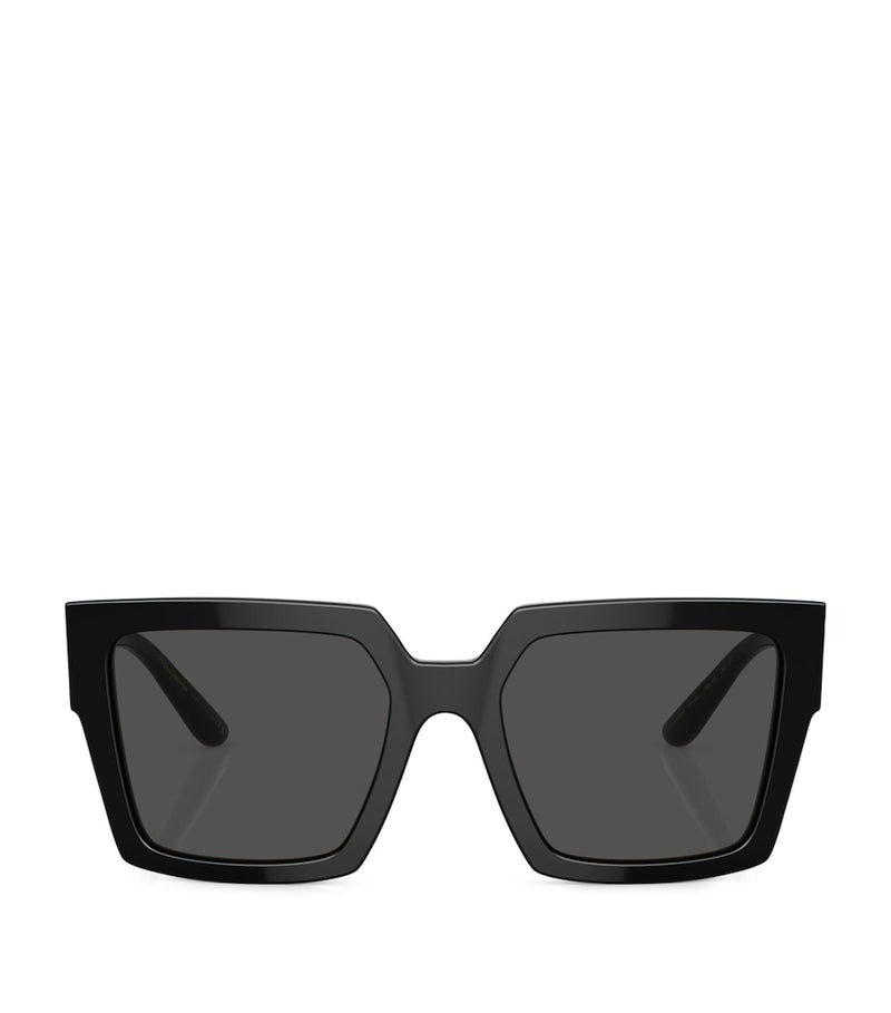 Dolce&Gabbana square sunglasses dark-grey tinted acetate lenses, UK version