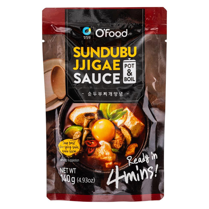 Chung Jung One Sundubu Jjigae sauce Korean soup base, UK version