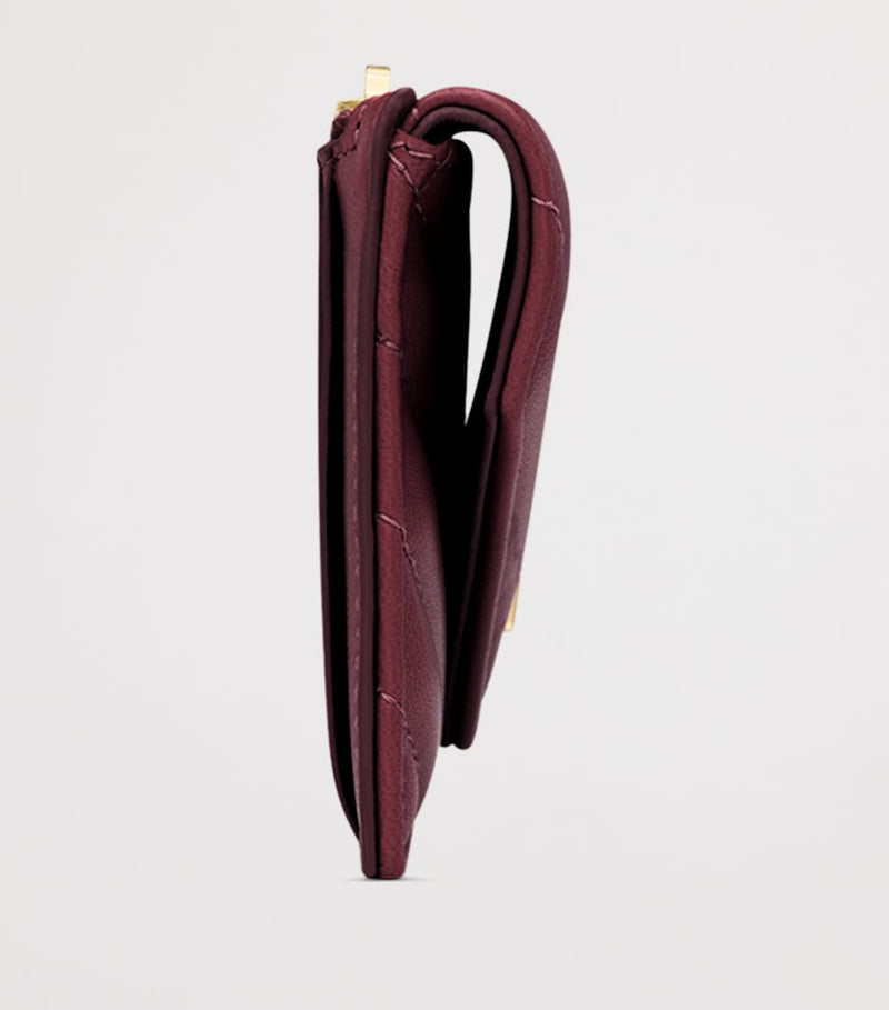 Saint Laurent Cassandre lambskin card holder 8x13cm, UK version