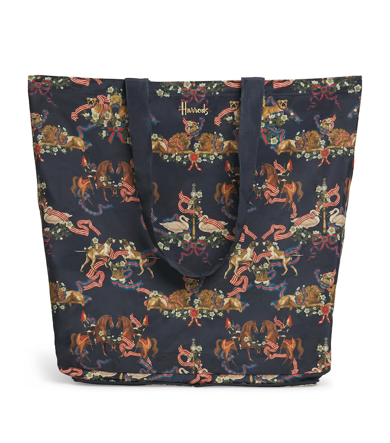 Harrods Great British Pocket Shopper Bag - British product