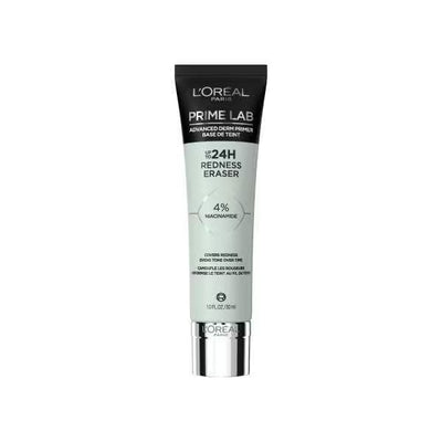 Superdrug L'Oréal Paris Prime Lab Redness Eraser Face Primer- Buy online at McGrocer