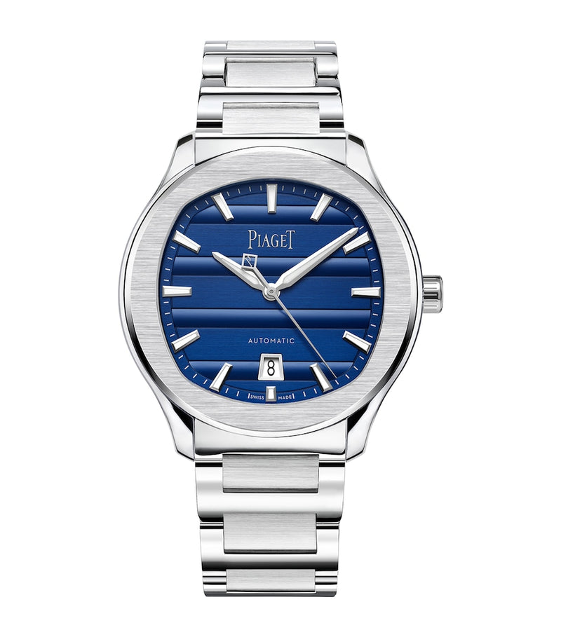 Piaget stainless steel Polo Signature Date watch 42mm - British product