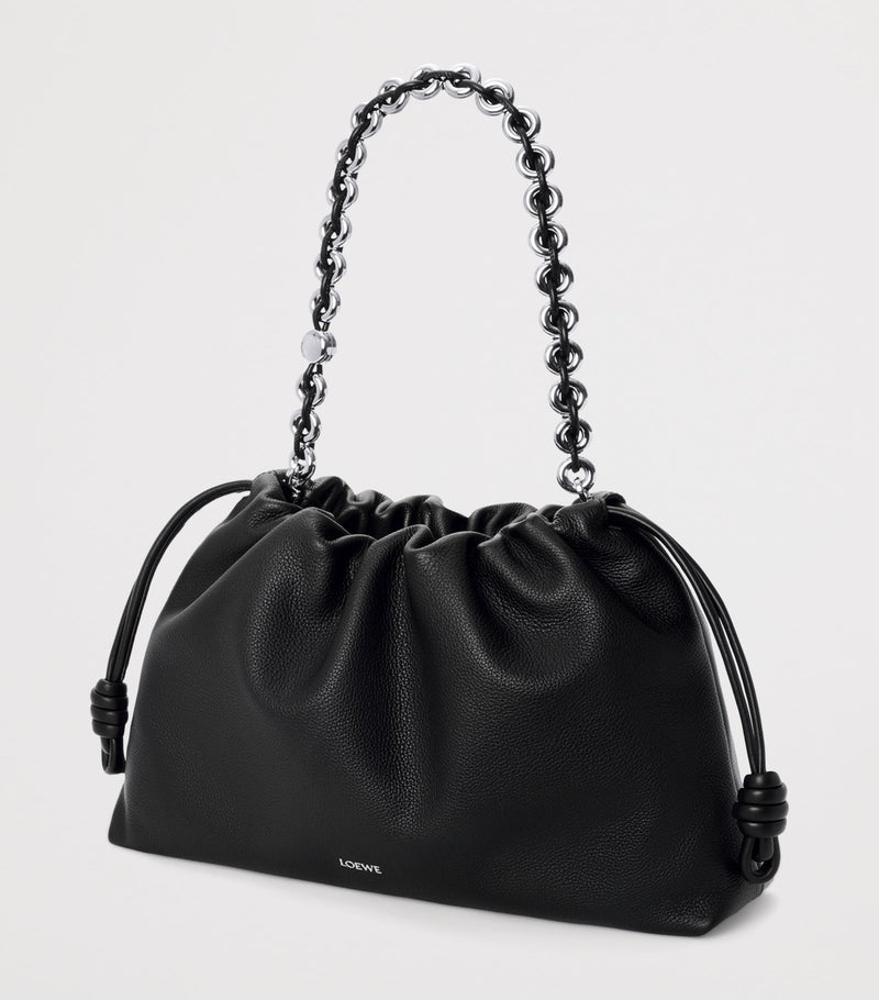 LOEWE Flamenco Large Leather Shoulder Bag, imported from the UK