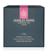 Harrods Charles Farris Garden of Eden Scented Candle 210g- Buy online at McGrocer