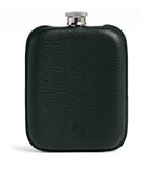 Dunhill leather-wrapped flask (British brand)