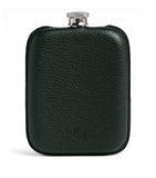 Dunhill leather-wrapped flask (British brand)
