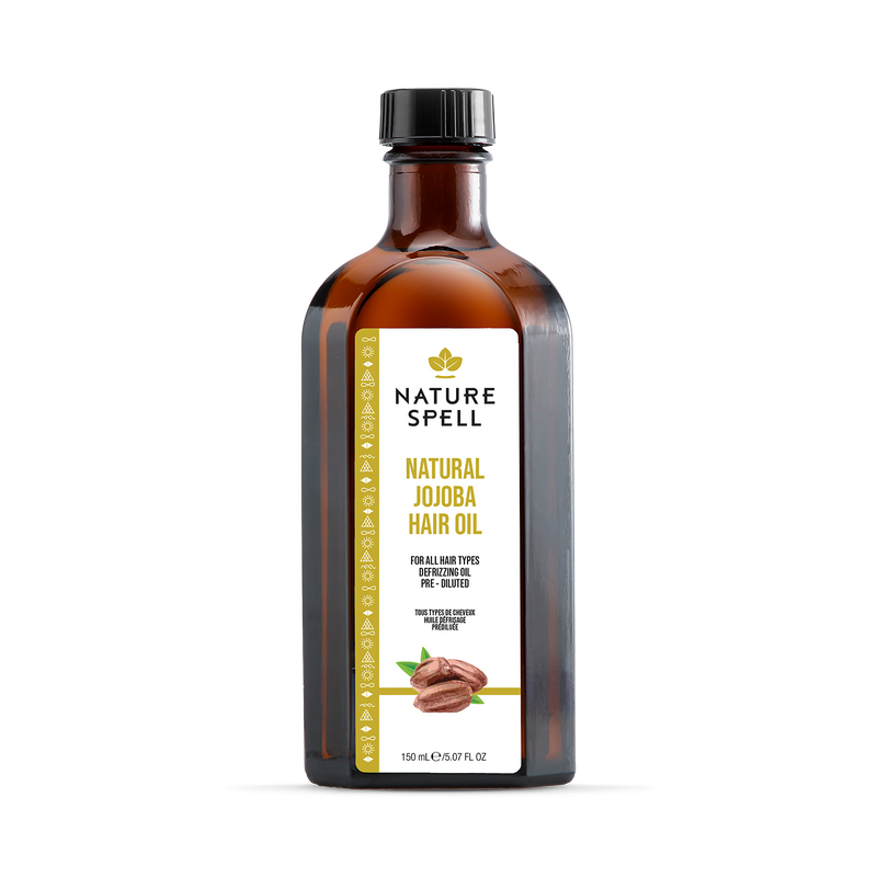 Nature Spell Jojoba Hair Oil 150ml for scalp, UK version