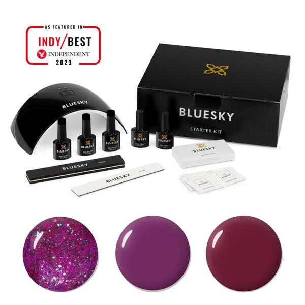 Bluesky Starter Kit Winter gel nail polish - British product
