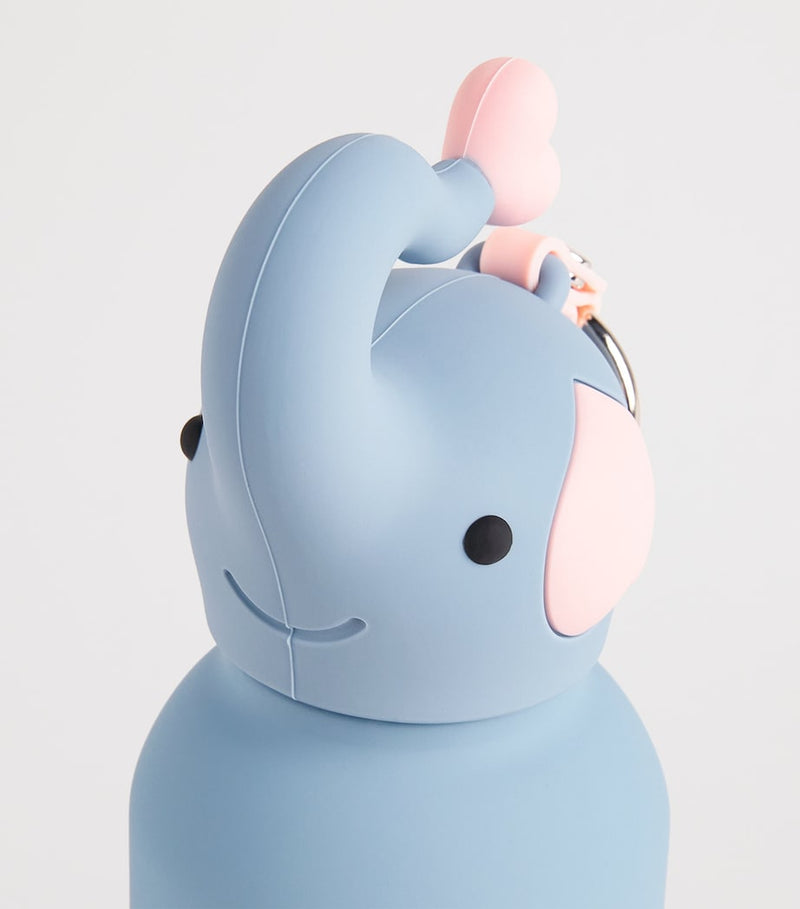 Asobu Mini Bestie Elephant water bottle bag charm 200ml, imported from the UK