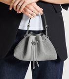 Jimmy Choo Cinch small suede shoulder bag - British product
