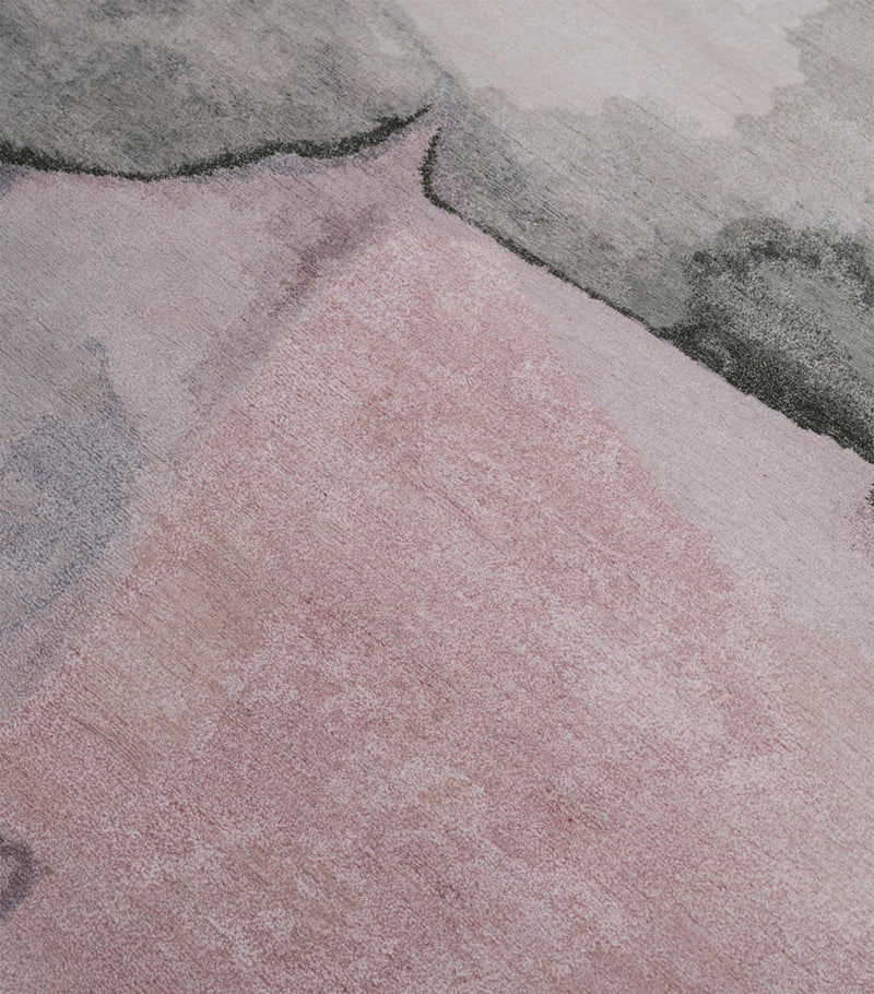 The Rug Company Maya Opal Wool-Nettle Rug 2.74m x 1.83m (British brand)