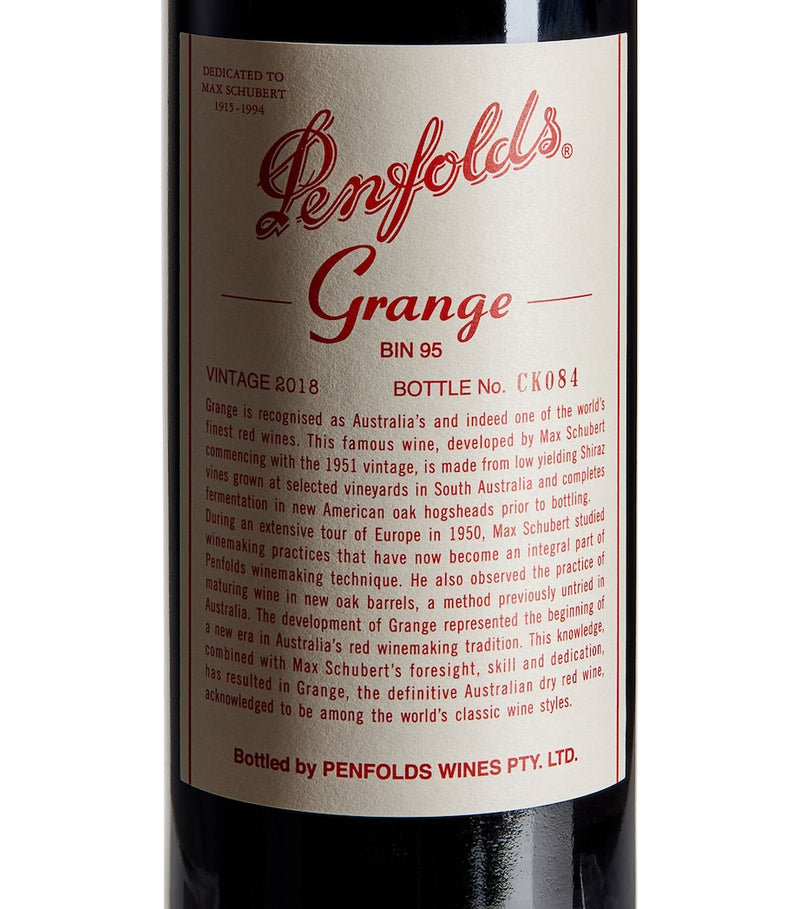 Penfolds 2018 Shiraz red wine 75cl bottle, imported from the UK