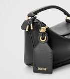 LOEWE Mini Puzzle Bag lizard skin 12.5cm, imported from the UK
